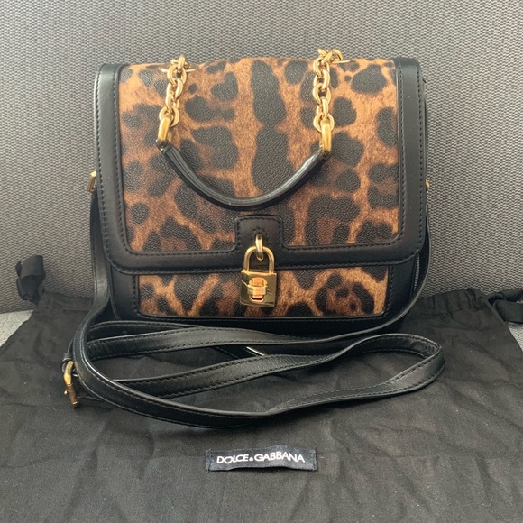 Dolce and Gabbana leopard handbag - Picture 1 of 8